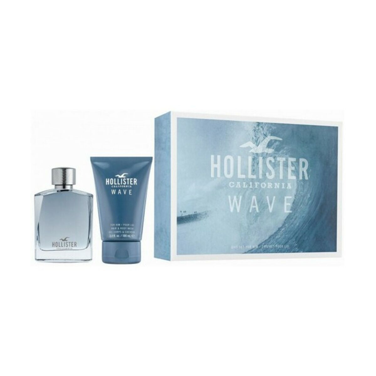 Set de Perfume Hombre Wave for Him Hollister EDT (2 pcs)