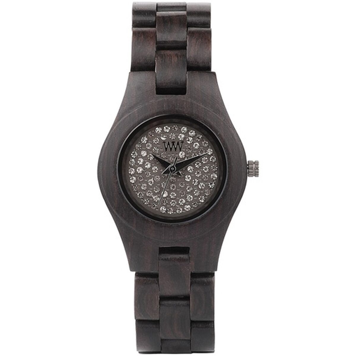 Reloj Mujer We Wood MOON CRYSTAL BLACK