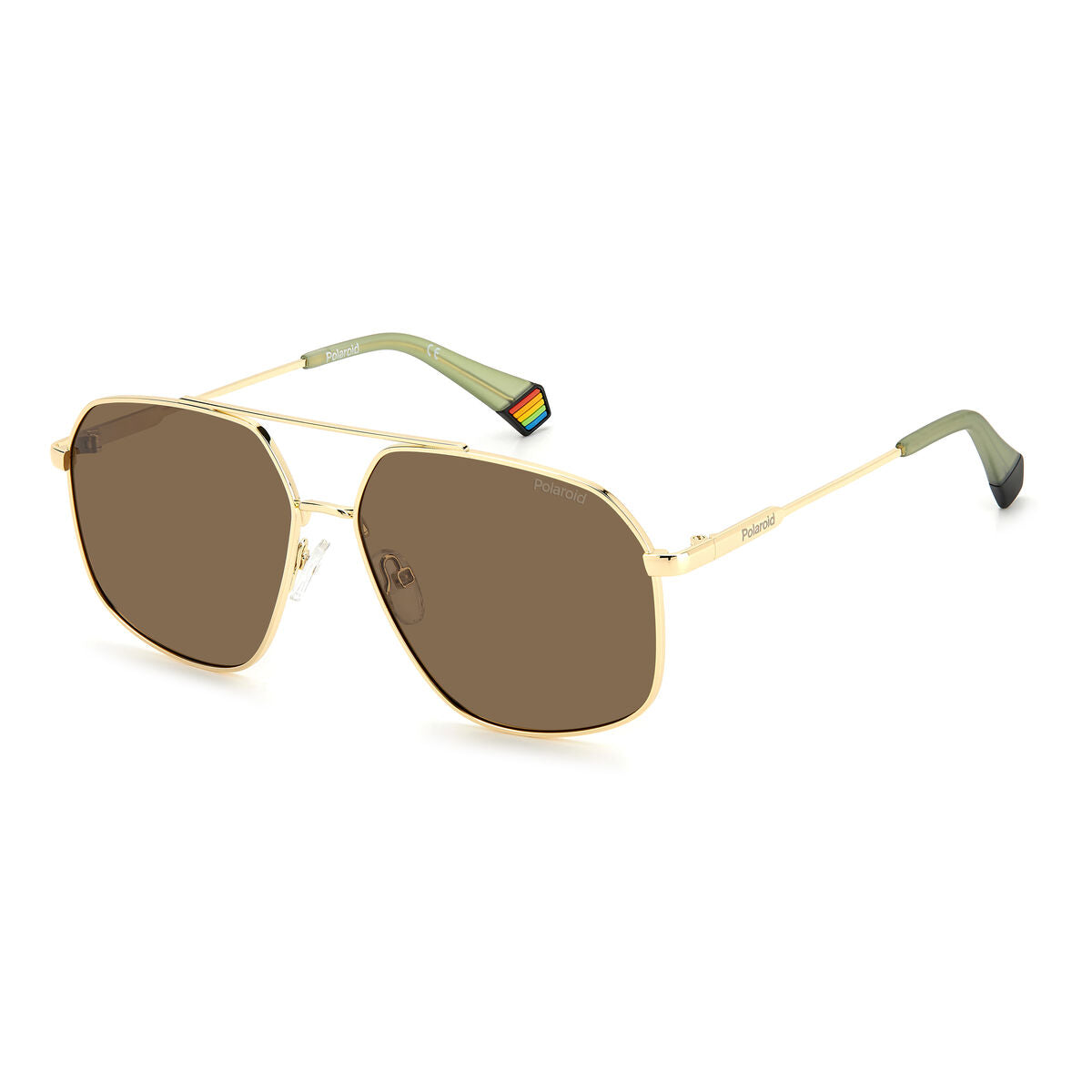 Gafas de Sol Unisex Polaroid Pld S Dorado