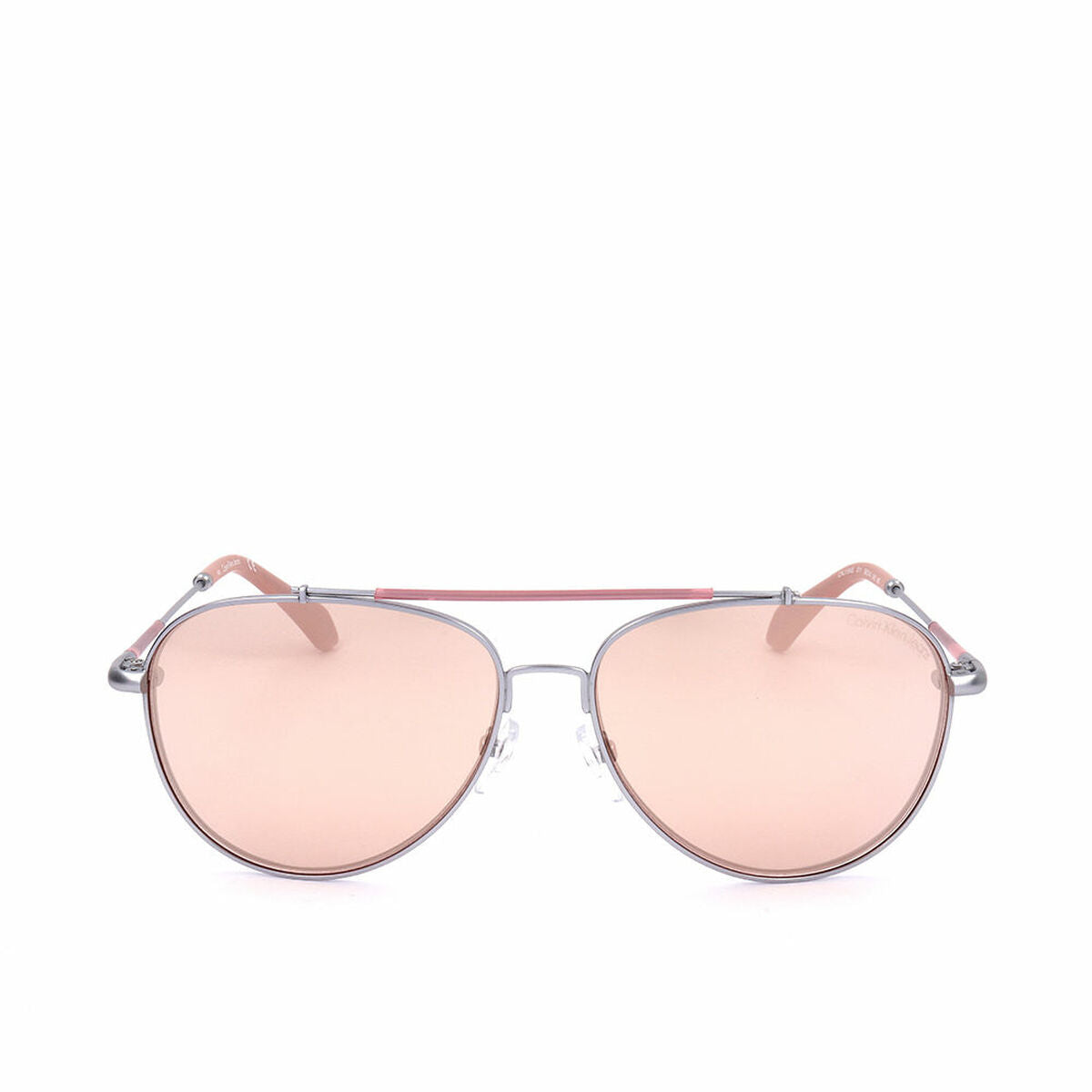 Gafas de Sol Unisex Calvin Klein CKJ164S  Rosa Plateado ø 58 mm