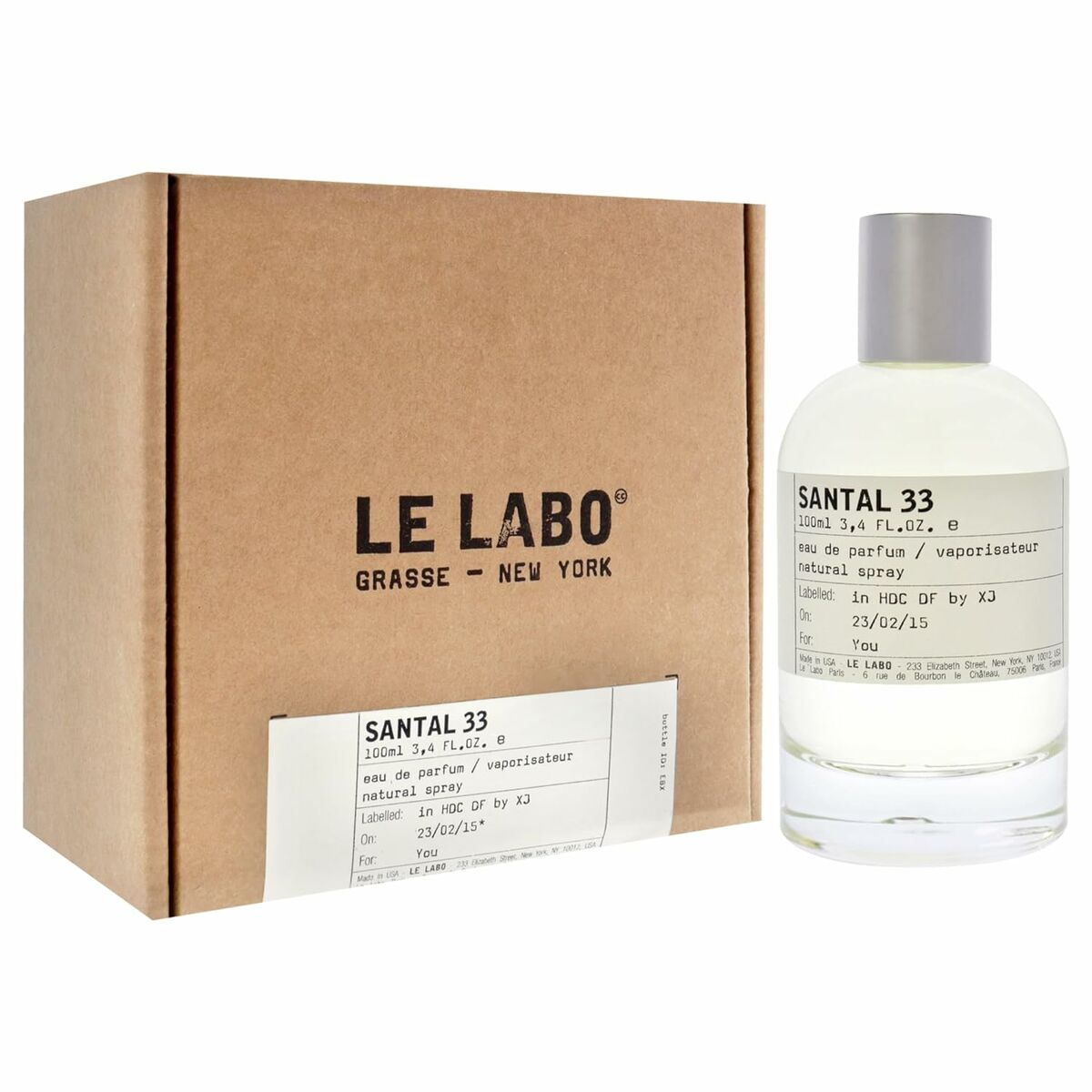 Perfume Unisex Le Labo Santal 33 EDP 50 ml