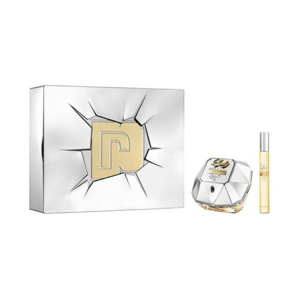 Set de Perfume Mujer Lady Million Lucky Paco Rabanne 3349668568338 EDP 2 Piezas (2 pcs)