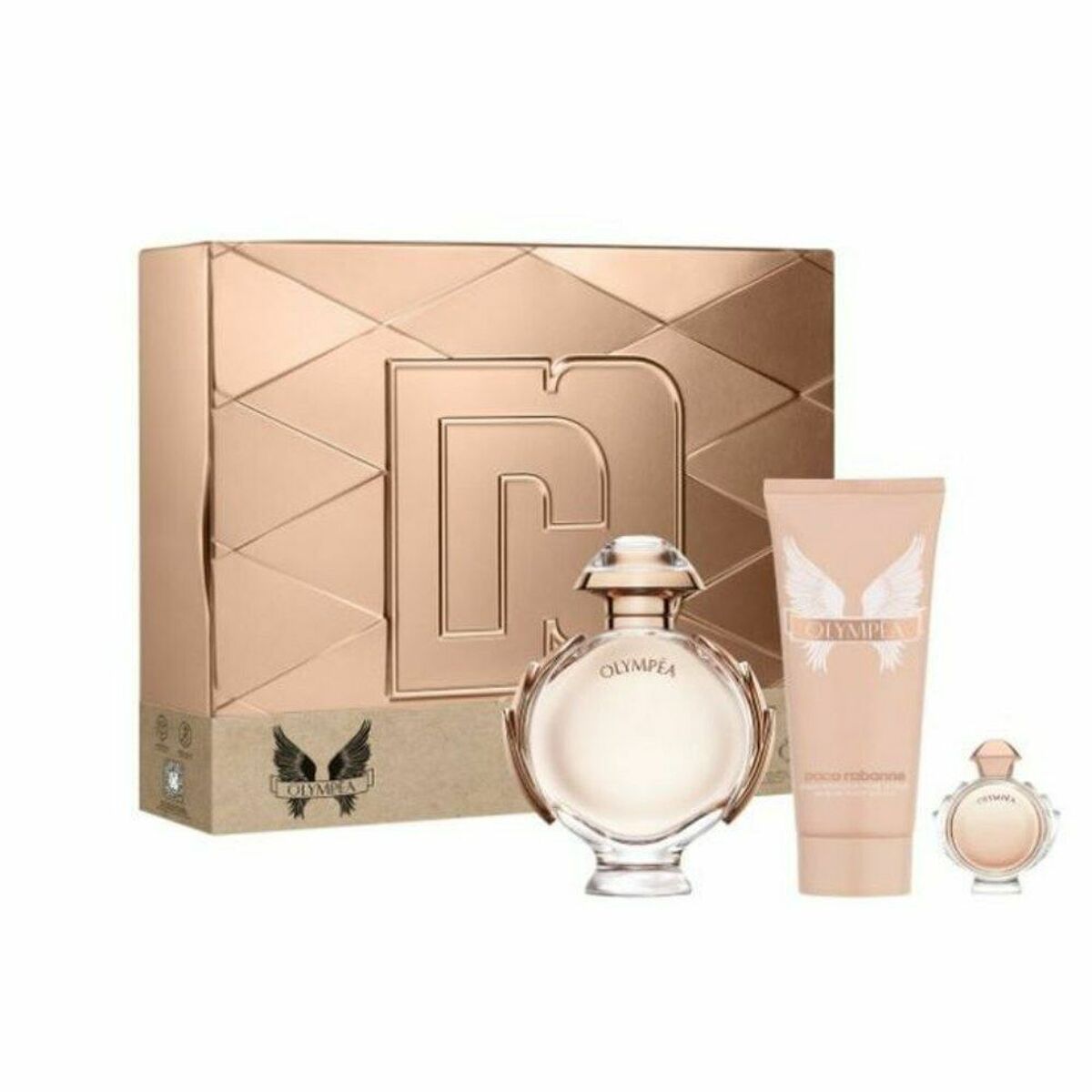 Set de Perfume Mujer Paco Rabanne Olimpea (3 pcs)