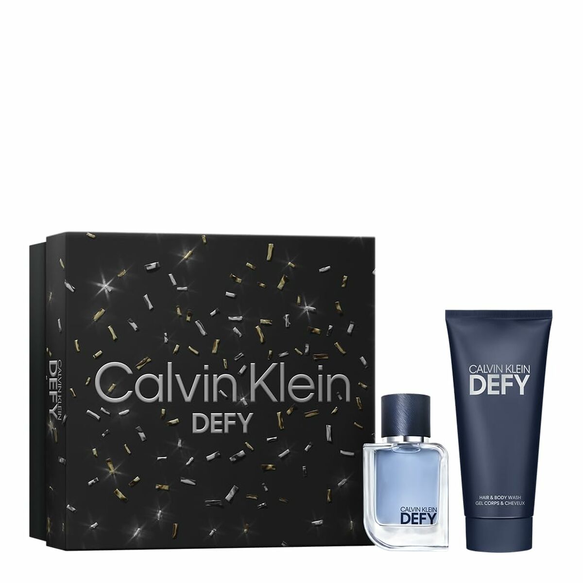 Set de Perfume Hombre Calvin Klein EDT Defy 2 Piezas