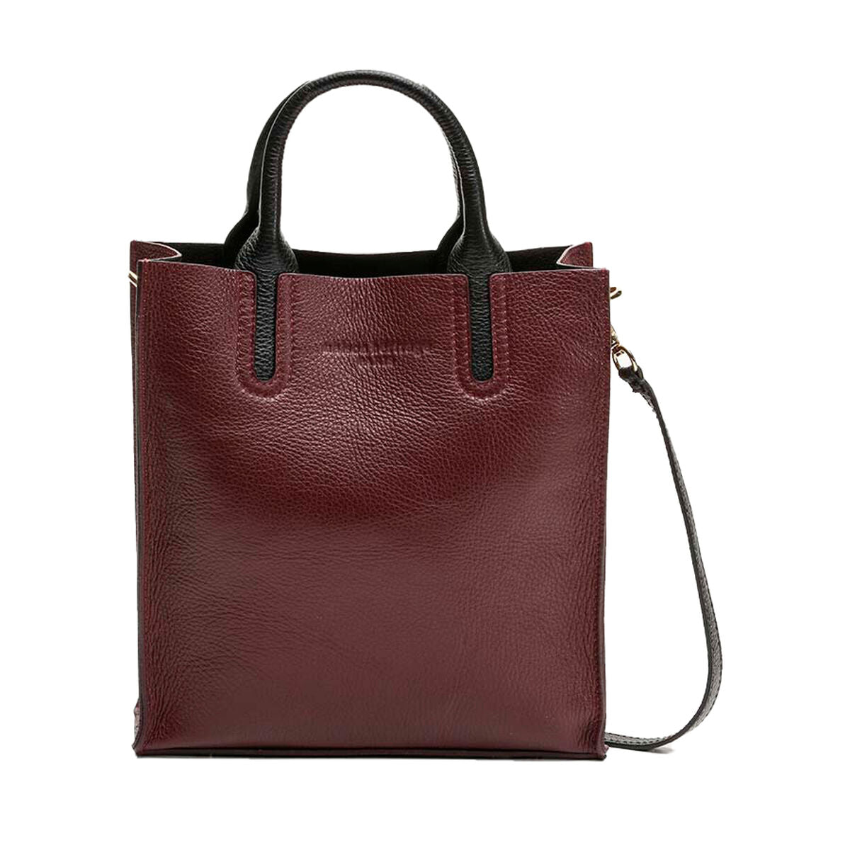 Bolso Mujer Maison Heritage TENA-BORDEAUX Rojo 25 x 28 x 10 cm