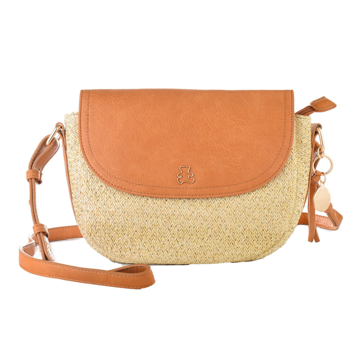 Bolso Mujer Lulu Castagnette LUORIEUXCOG11 Marrón 23 x 16 x 3 cm