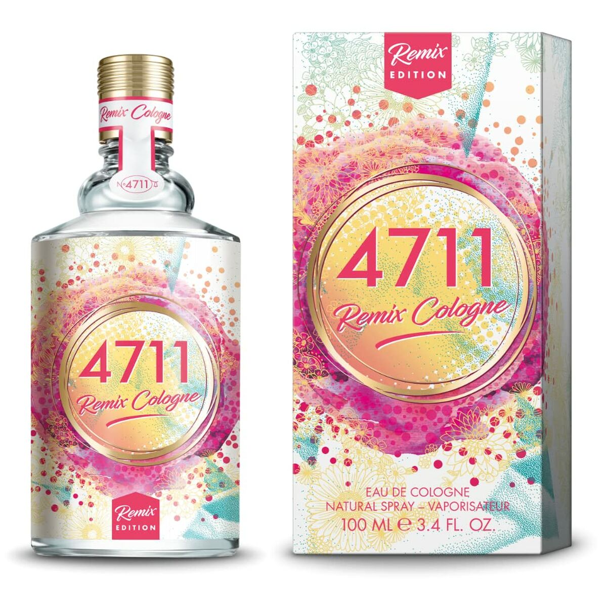 Perfume Unisex 4711 EDC Remix Cologne Festival Vibes Edition 2021 100 ml