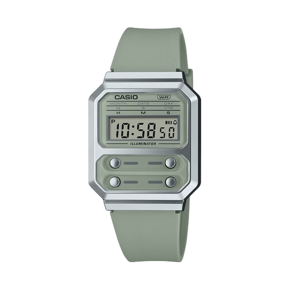 Reloj Unisex Casio F100 TRIBUTE - SAGE GREEN (Ø 40 mm)