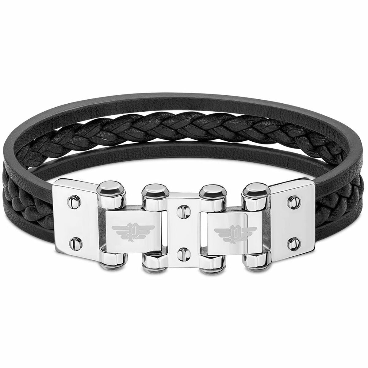 Pulsera Hombre Police PEAGB2211622 Cuero 19 cm