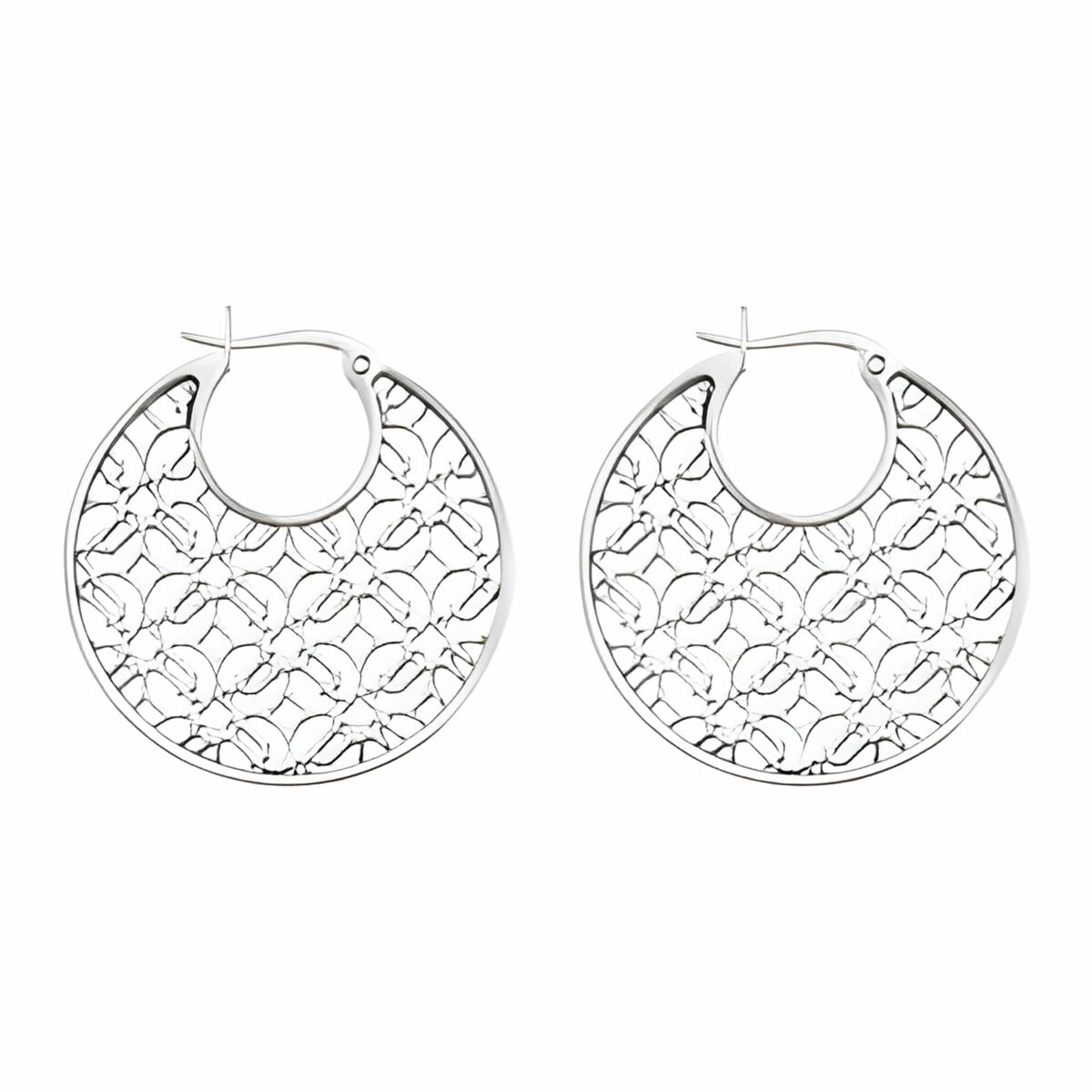 Pendientes Mujer Police PJ25593ESS.01 Acero Inoxidable 3 cm