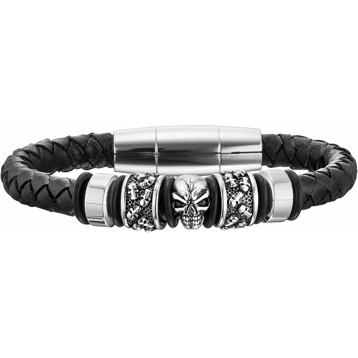 Pulsera Hombre Police PJ25887BLB.01-L Cuero 21 cm