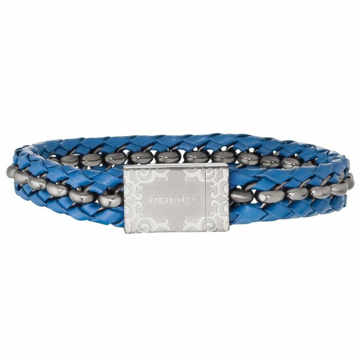 Pulsera Unisex Police PJ26053BLU.02-L 20 cm