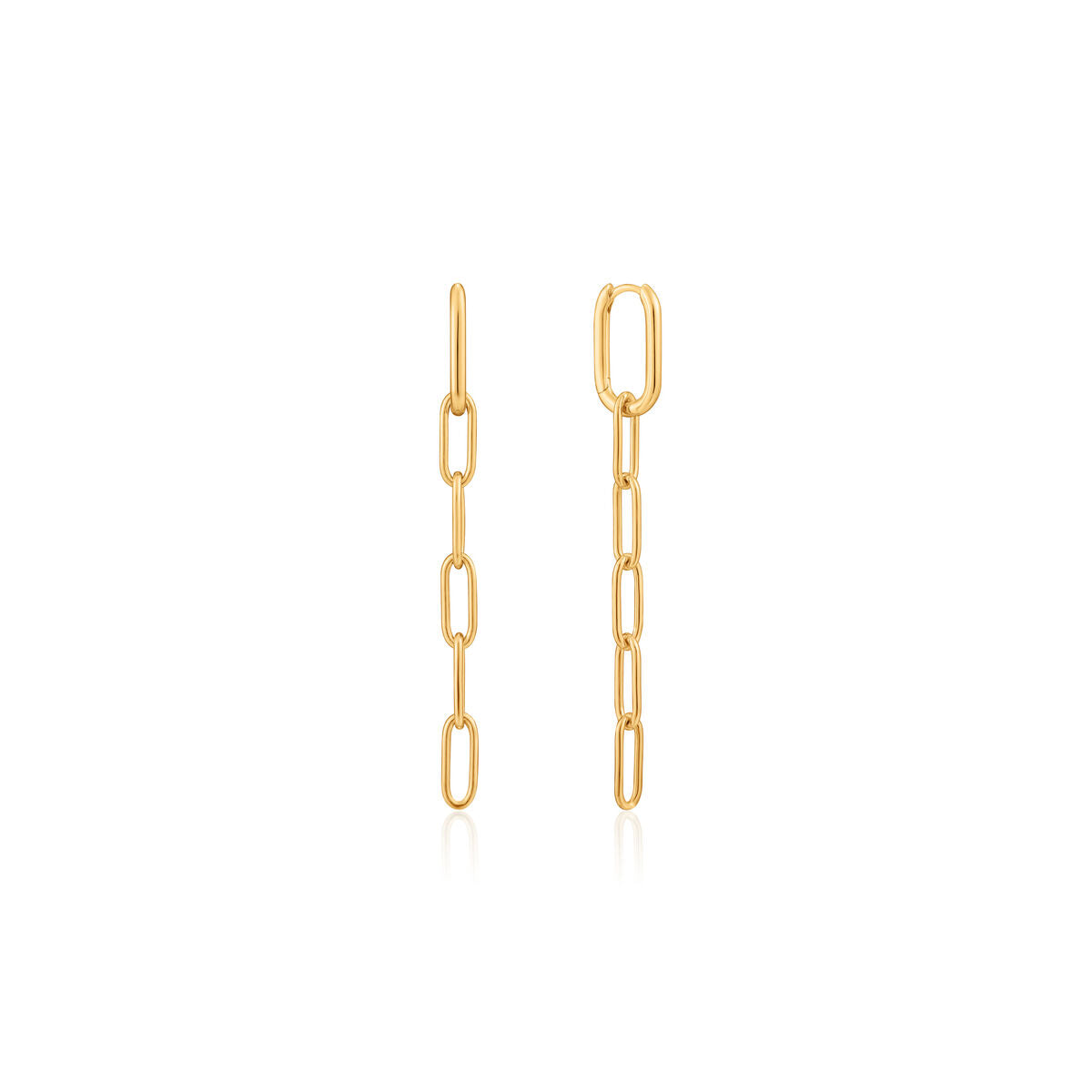 Pendientes Mujer Ania Haie E021-02G Plata de ley 3 cm