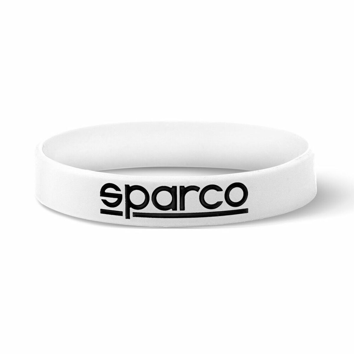 Pulsera Hombre Sparco S099093BI10 Silicona 9 cm Blanco (Talla única) (10 Unidades)