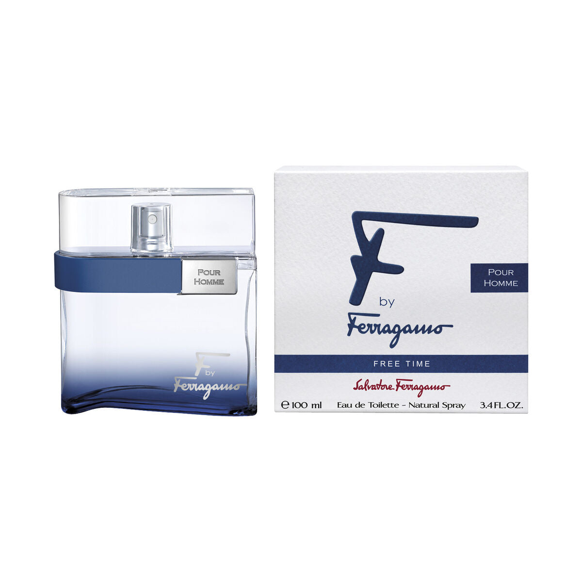 Perfume Hombre Salvatore Ferragamo EDT F By Ferragamo Free Time (100 ml)
