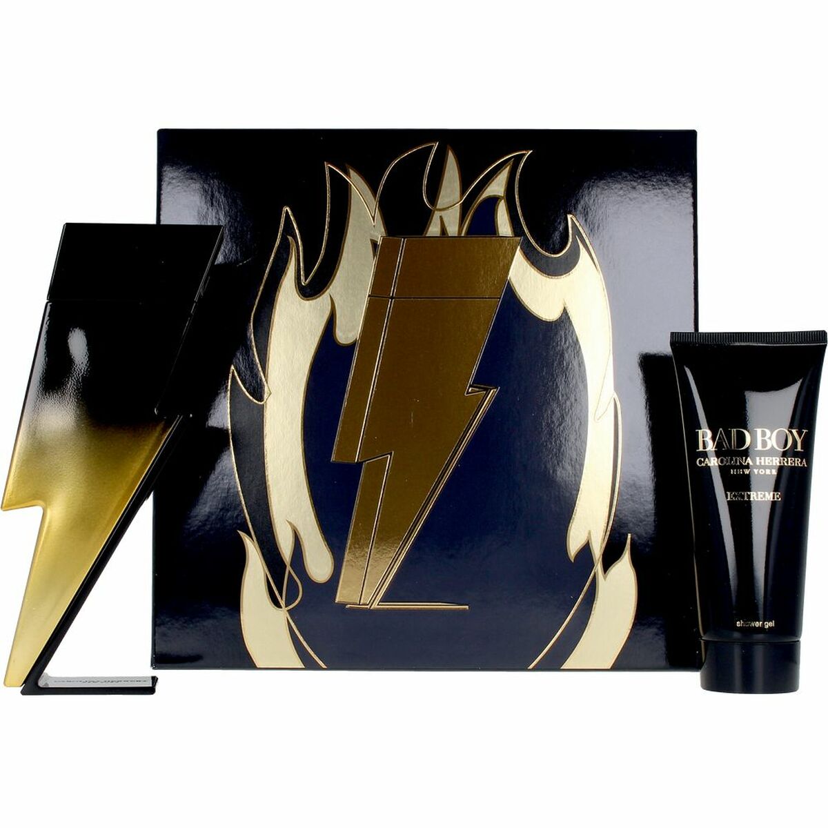 Set de Perfume Hombre Carolina Herrera Bad Boy Extreme 2 Piezas