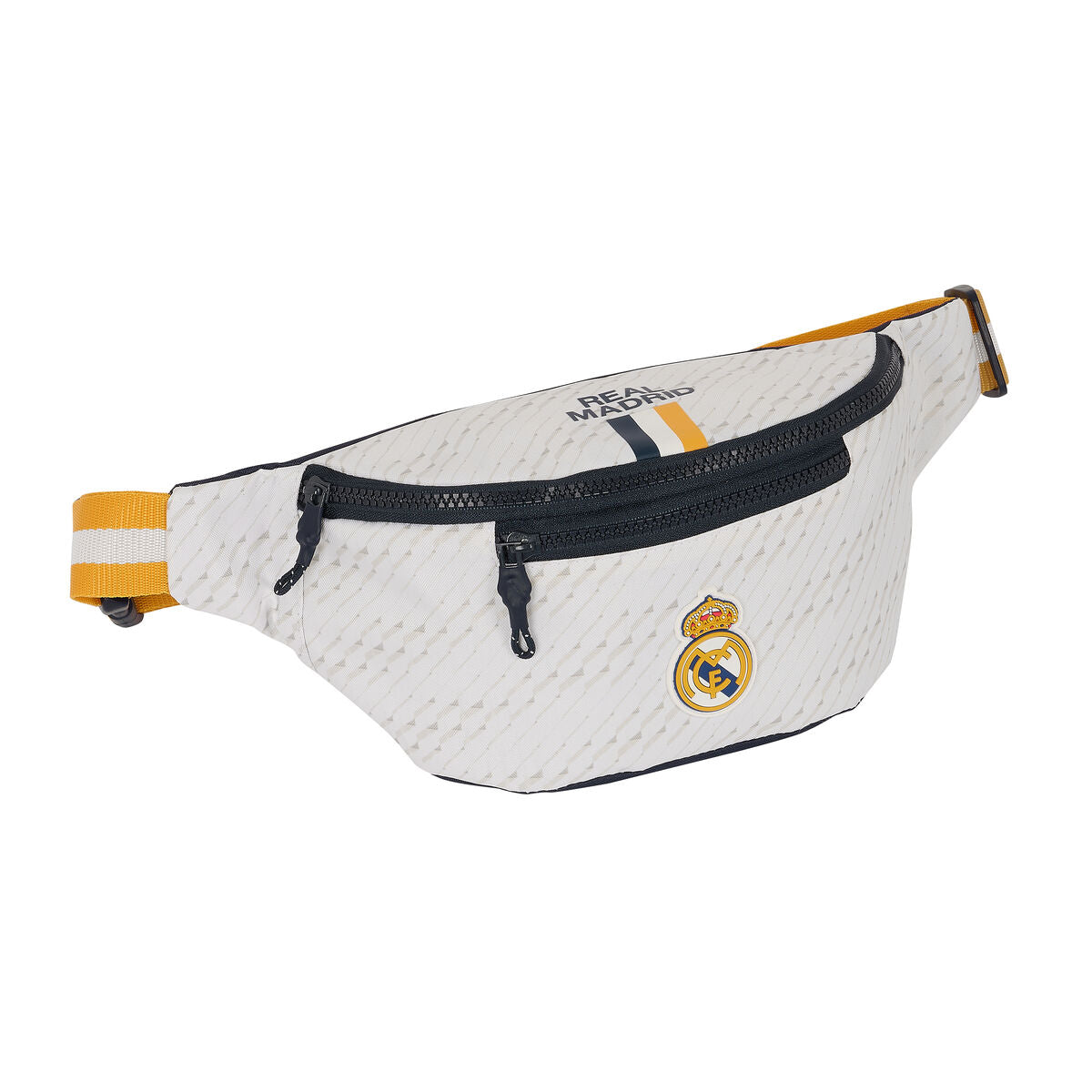 Riñonera Real Madrid C.F. Blanco Deportivo 23 x 12 x 9 cm