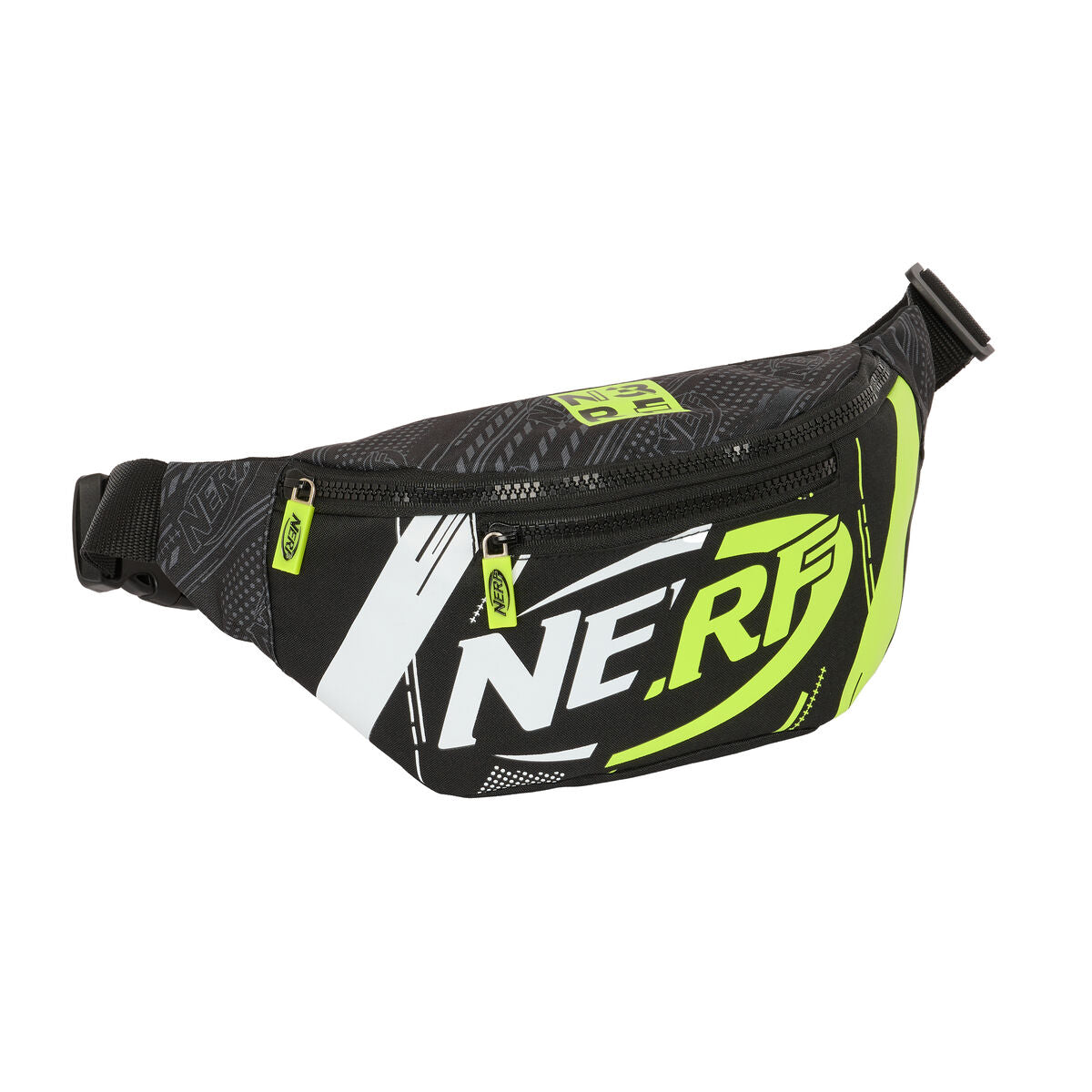 Riñonera Nerf Get ready Negro 23 x 12 x 9 cm