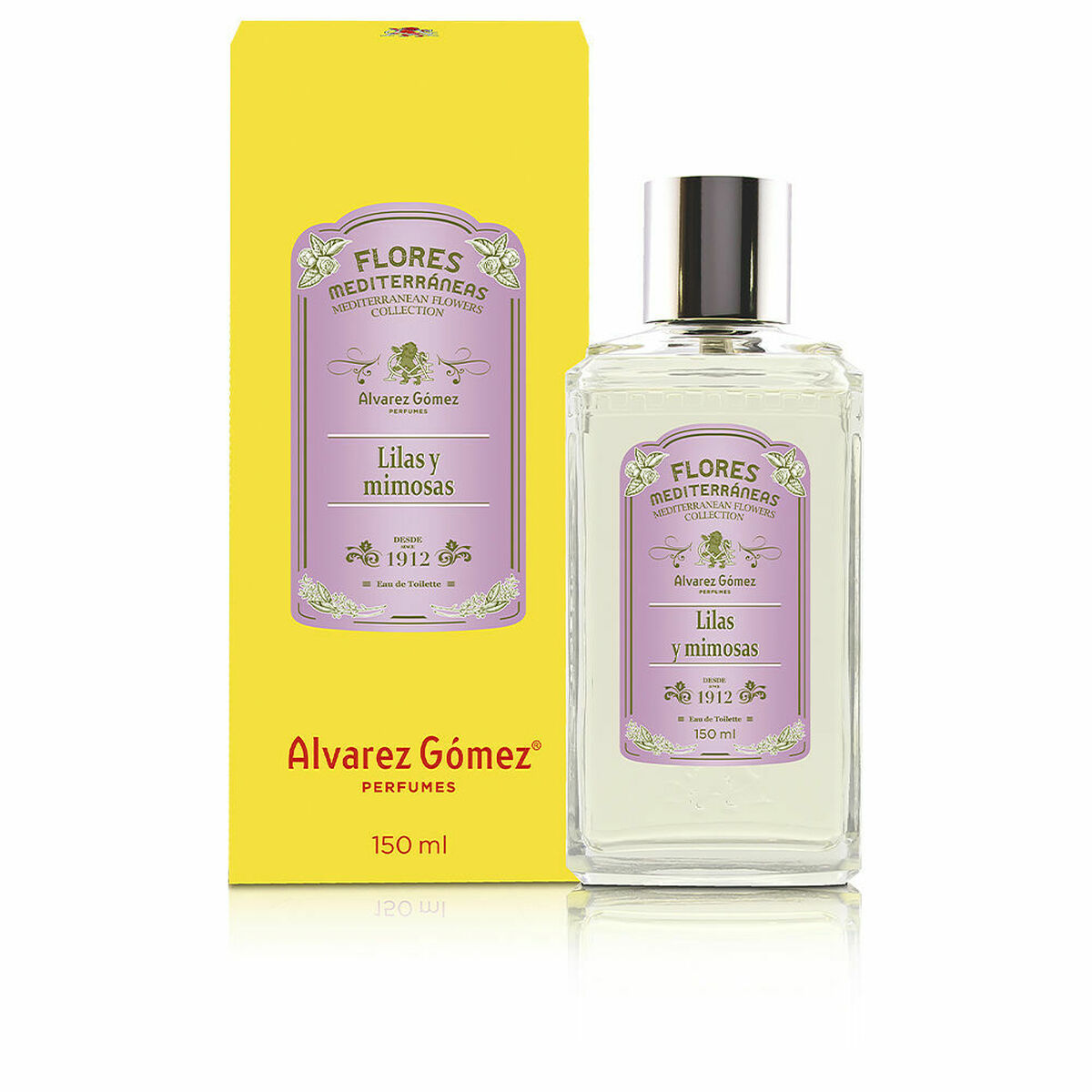 Perfume Mujer Alvarez Gomez Flores Mediterráneas Lilas y Mimosas EDT (150 ml)