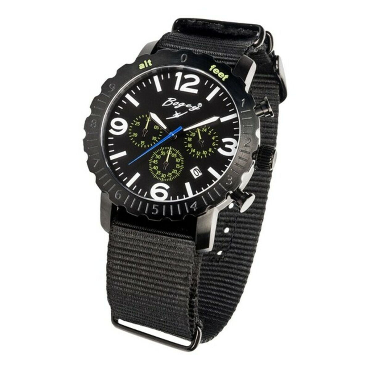 Reloj Hombre Bogey BSFS002GRBK (Ø 44 mm)