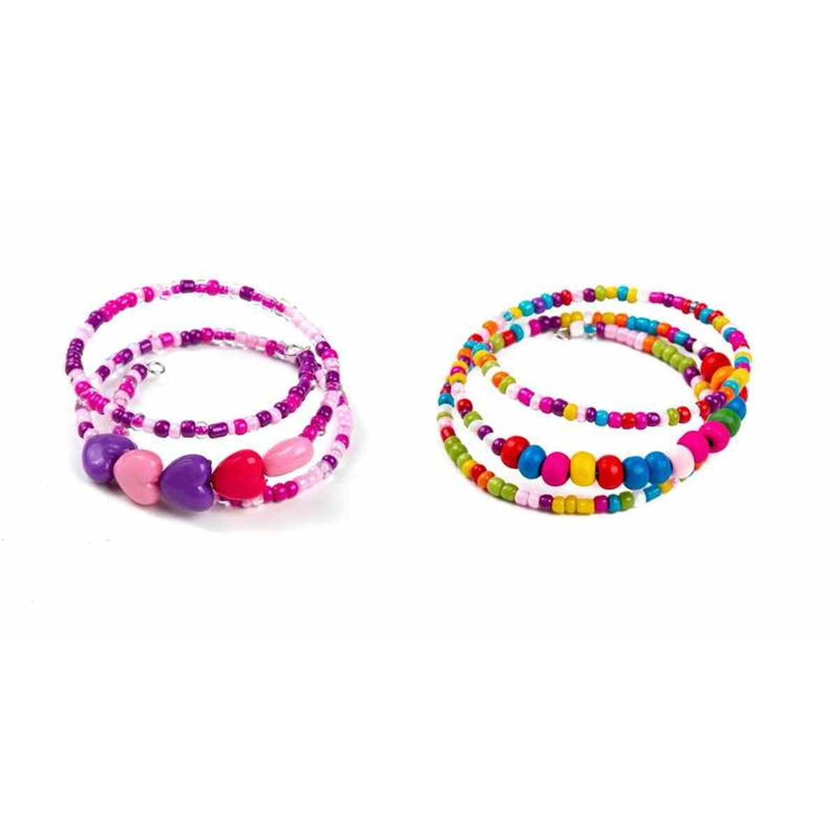 Pulsera Niña Inca Espiral Bolitas