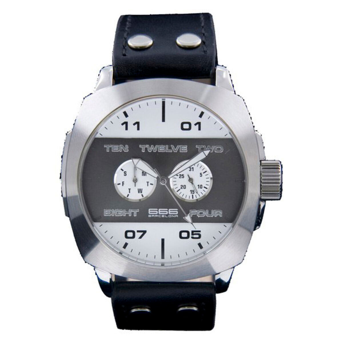 Reloj Hombre 666 Barcelona 666-251 (Ø 47 mm)