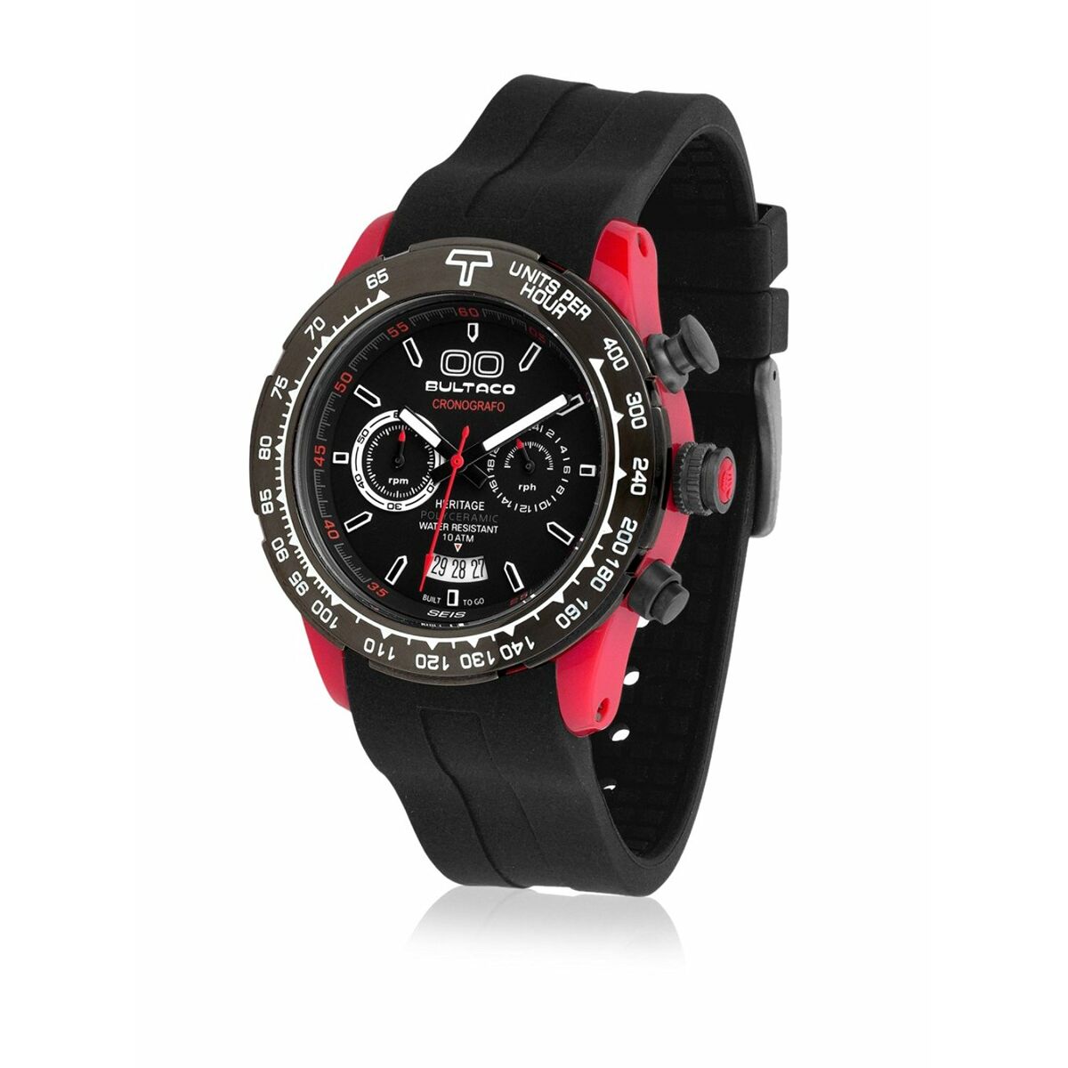 Reloj Hombre Bultaco H1PR43C-CB1 (Ø 43 mm)