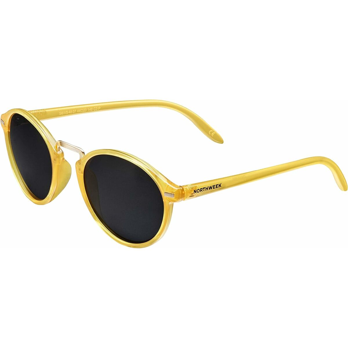 Gafas de Sol Unisex Northweek Vesca Shine Ø 47 mm Negro Amarillo