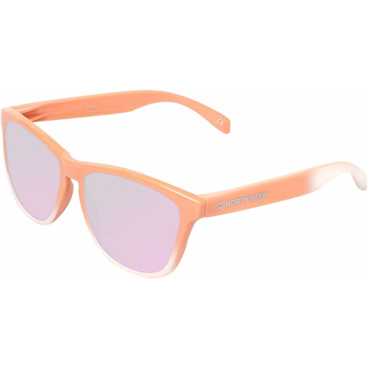 Gafas de Sol Unisex Northweek Gradiant Ø 47 mm Blanco Rosa