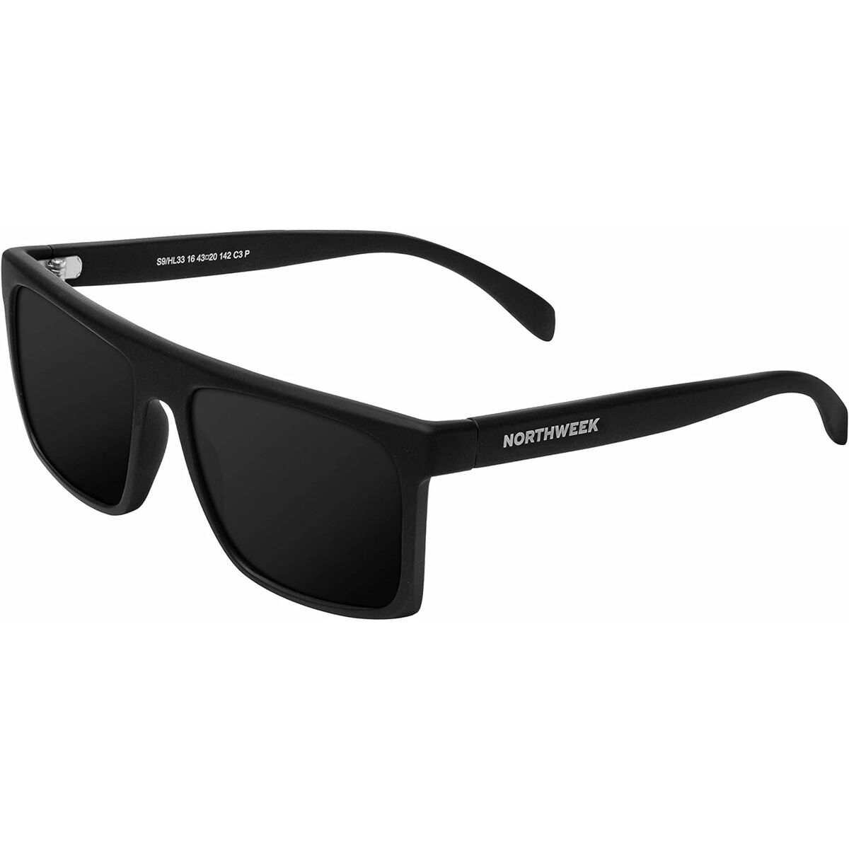 Gafas de Sol Unisex Northweek Hale Ø 50 mm Negro