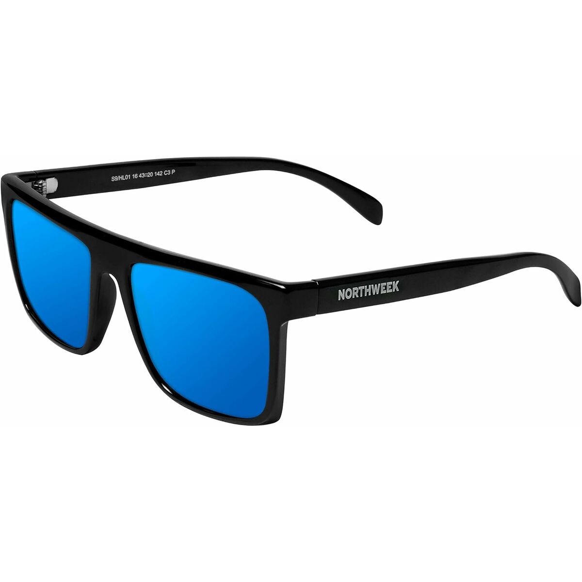 Gafas de Sol Unisex Northweek Hale Ø 50 mm Azul Negro