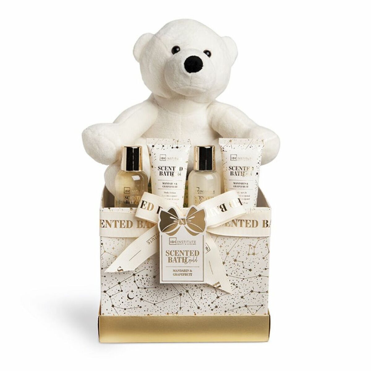 Set de Baño IDC Institute Scented Bath Gold Teddy (5 pcs)