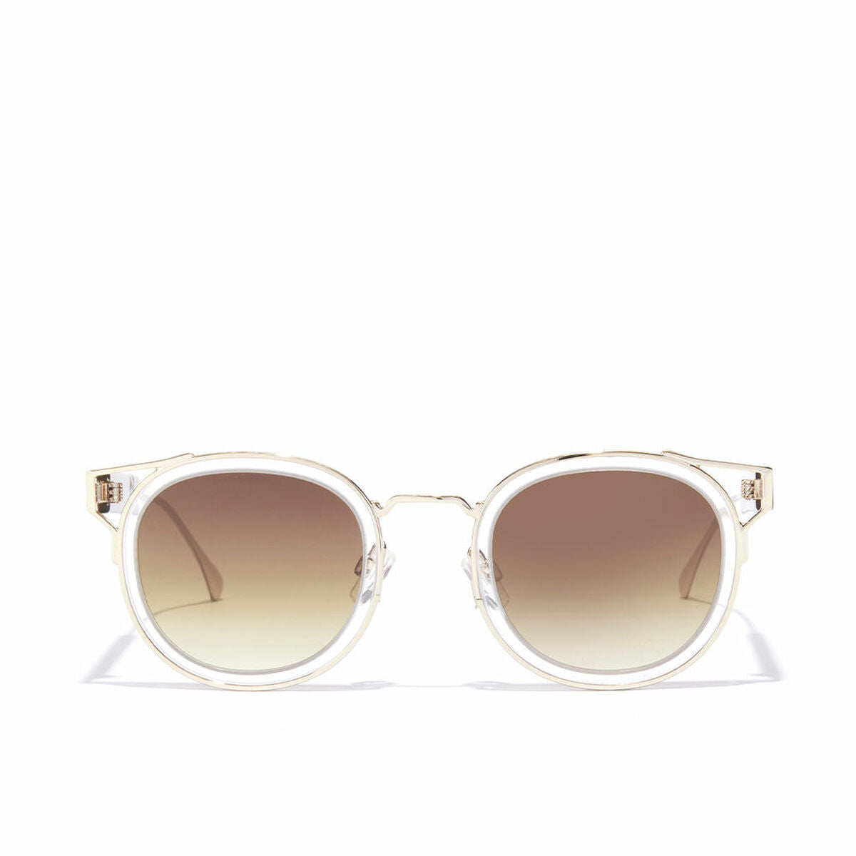 Gafas de Sol Unisex Hawkers Hawkers X Pierre Gasly Dorado Marrón Transparente Ø 48 mm (Ø 50 mm)