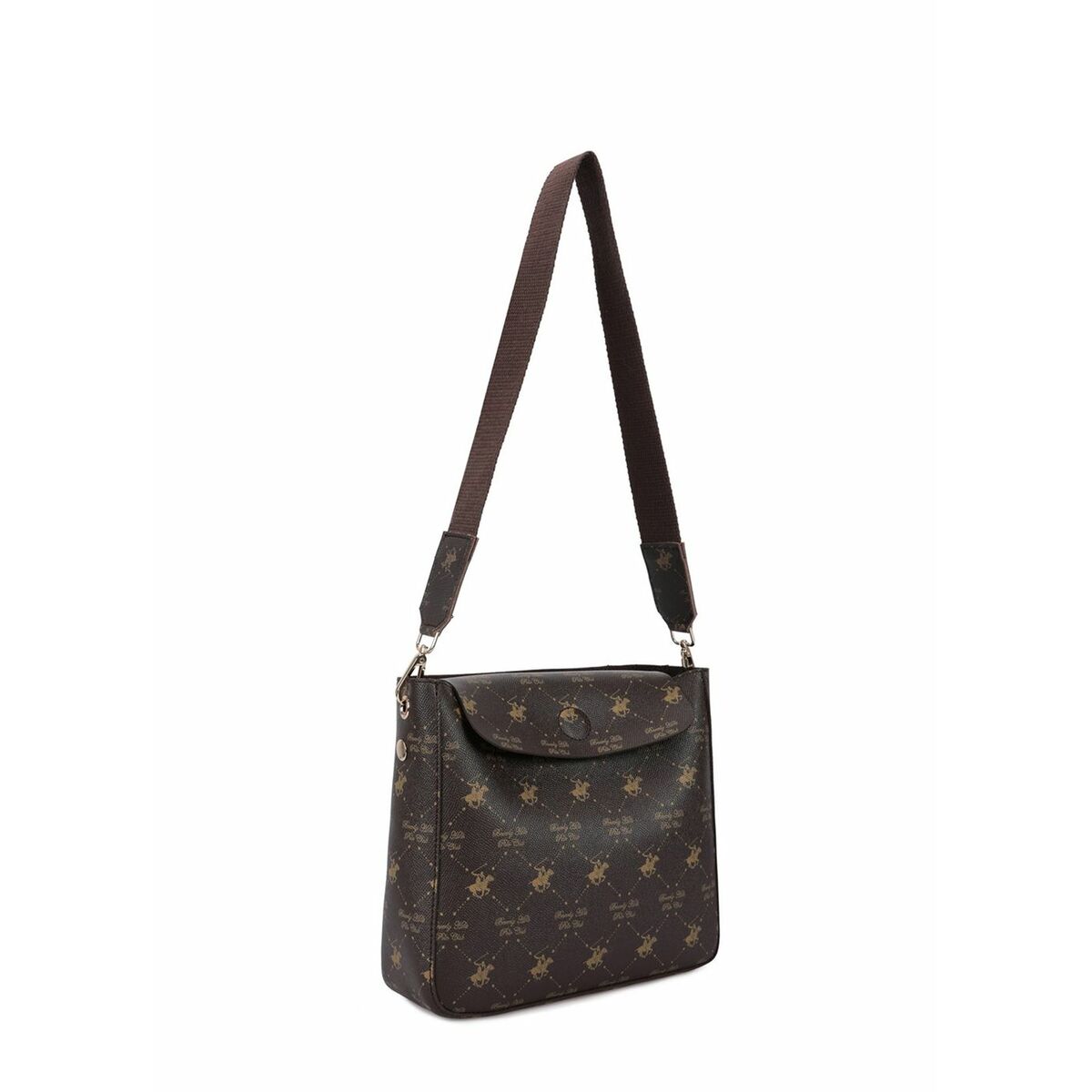 Bolso Mujer Beverly Hills Polo Club 657BHP0949 Marrón 25 x 23 x 6 cm