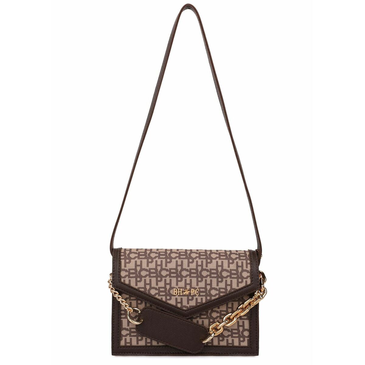 Bolso Mujer Beverly Hills Polo Club 657BHP0979 Marrón 22 x 15 cm