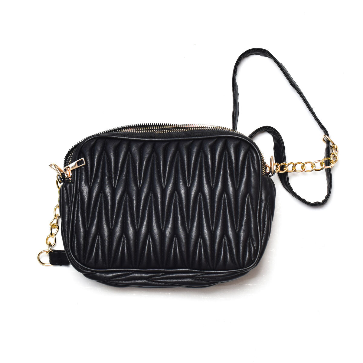 Bolso Mujer Madamra 100-SIYAH Negro 21 x 15 x 6 cm