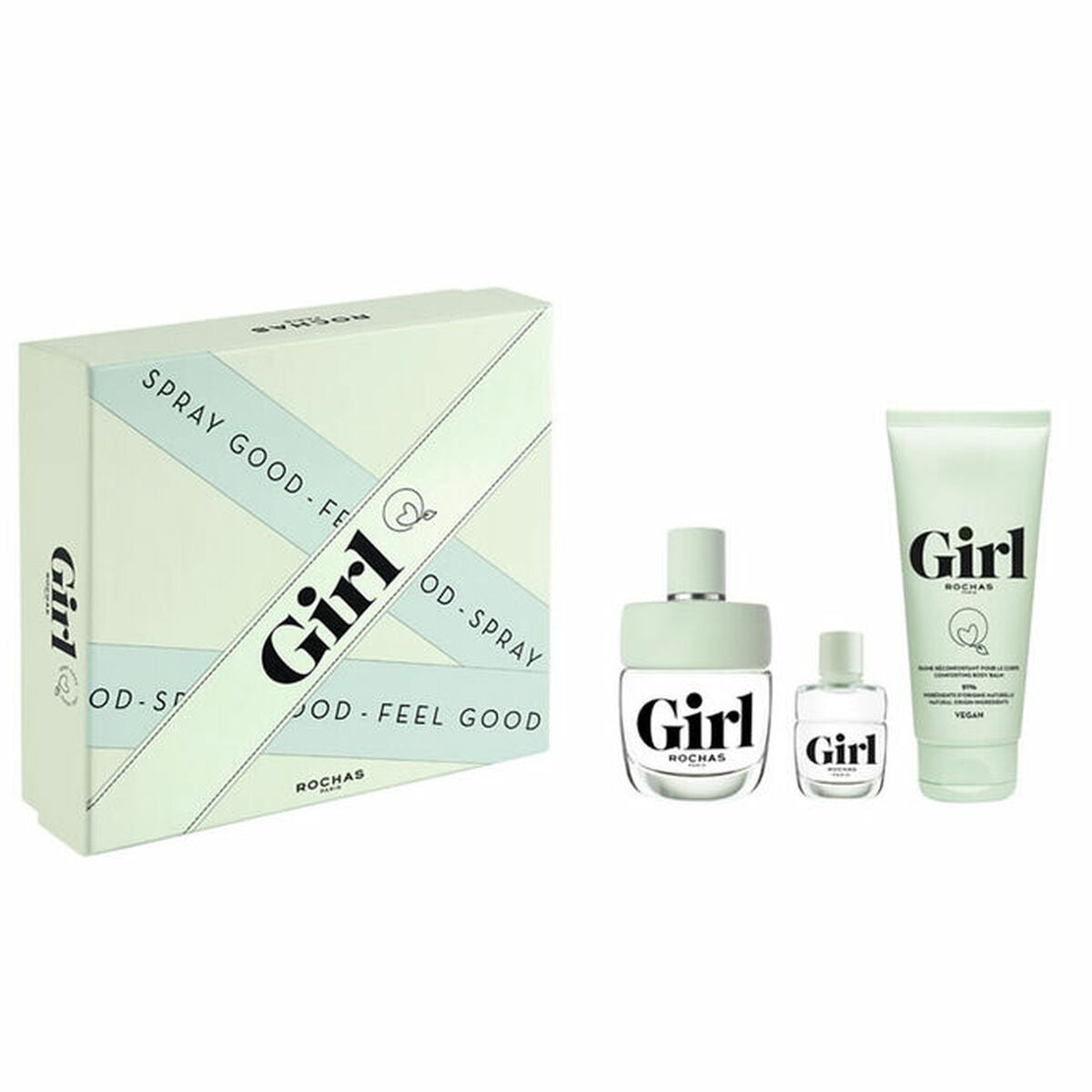 Set de Perfume Mujer Rochas Girl 3 Piezas