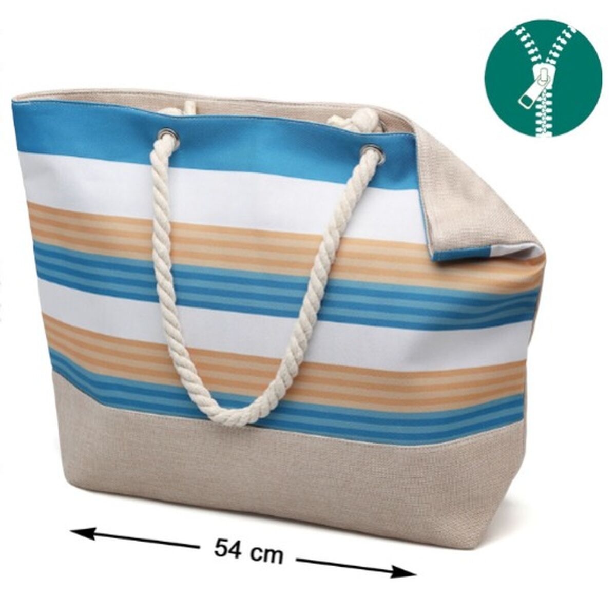 Bolso Playa Rayas 54 x 36,5 x 14 cm