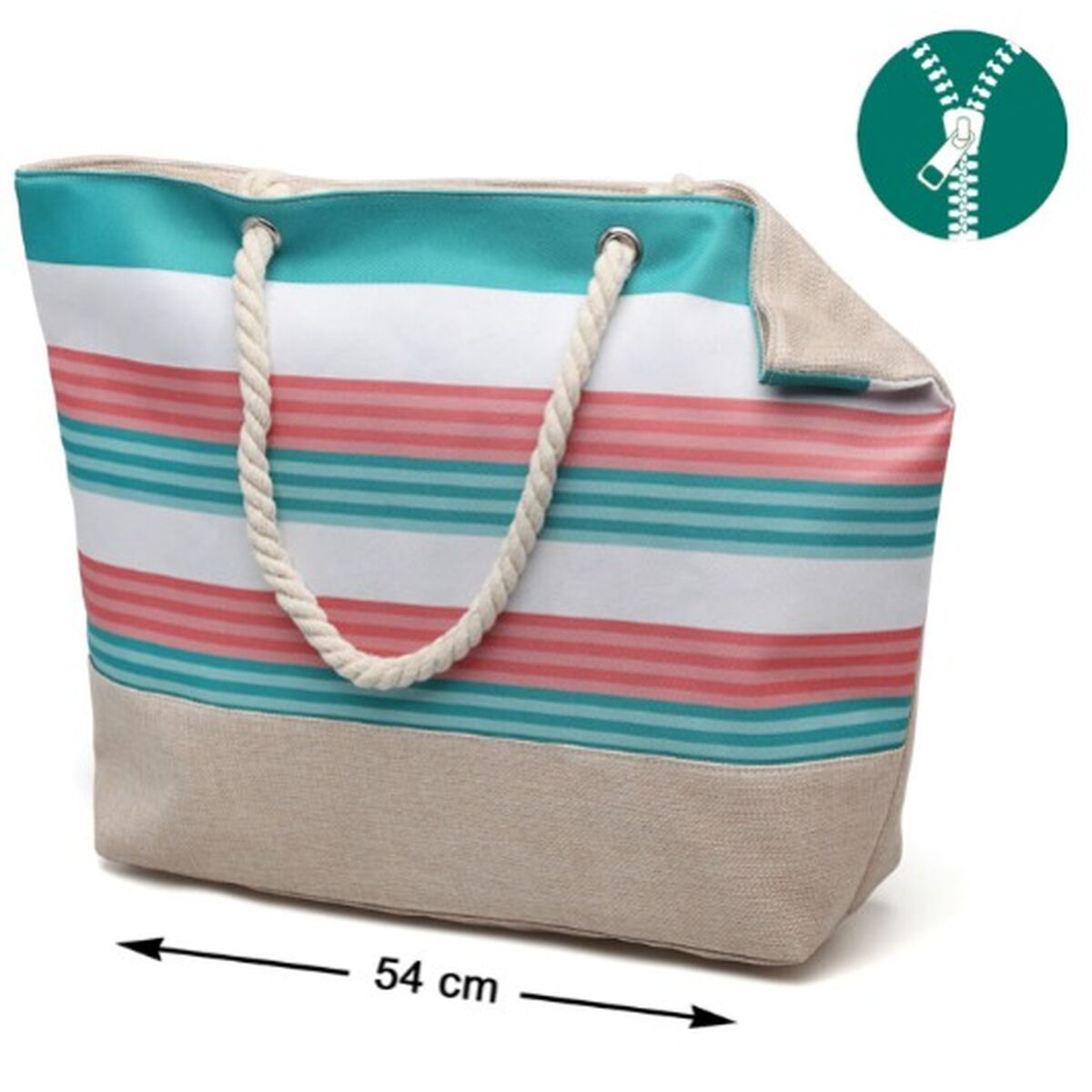 Bolso Playa Rayas 54 x 36,5 x 14 cm