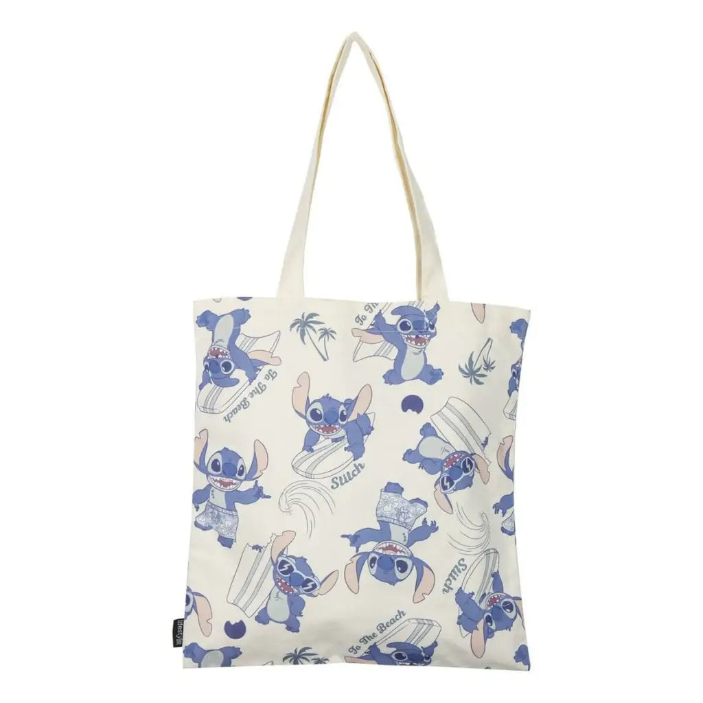 Bolsa de Compras Stitch Azul 36 x 39 0,4 cm - Equipaje