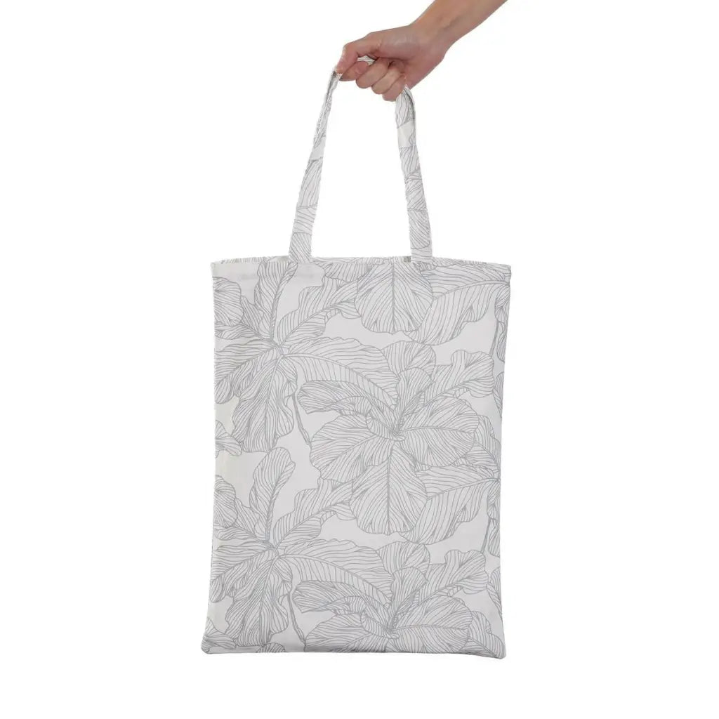 Bolsa de Compras Versa Palmeras Poliéster 36 x 48 cm