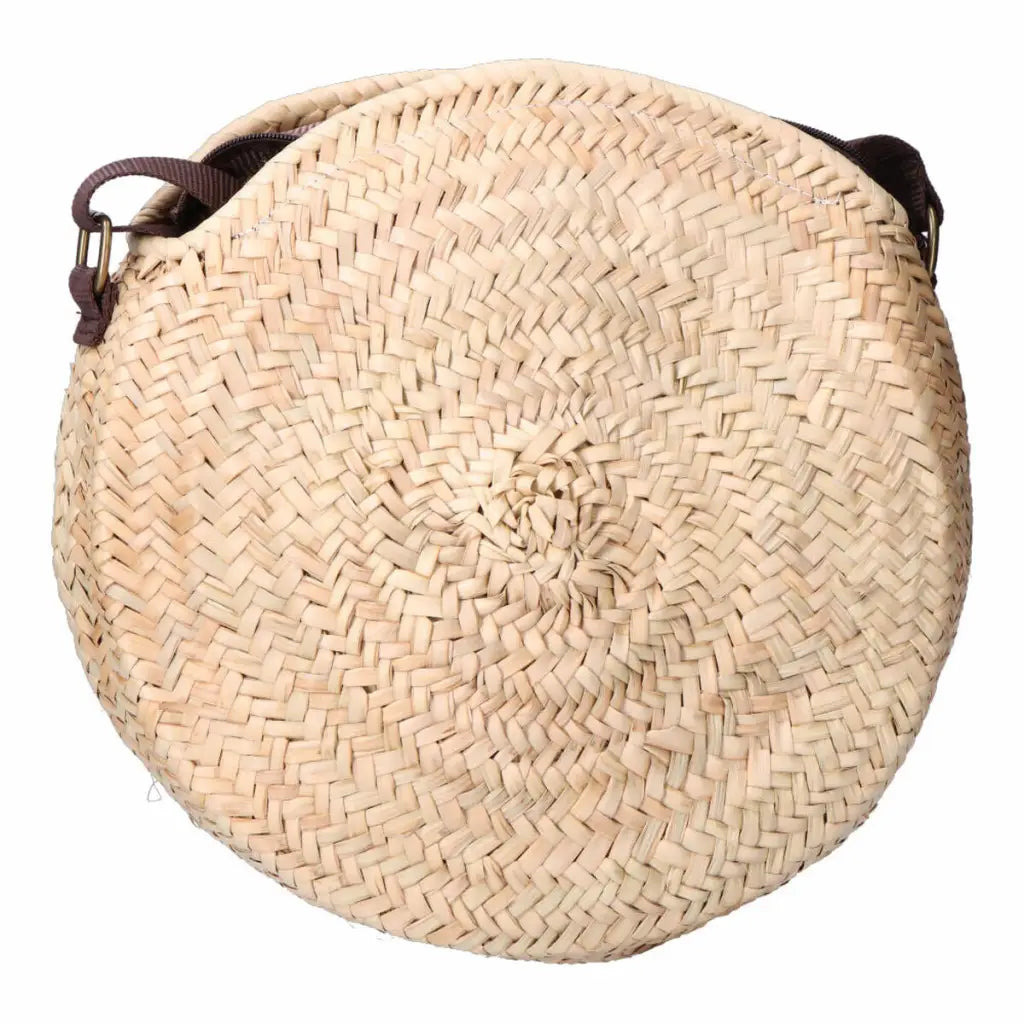 Bolso Mujer EDM Redondo Hoja de palma 30 x cm - Equipaje