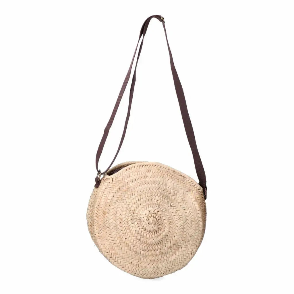 Bolso Mujer EDM Redondo Hoja de palma 30 x cm - Equipaje