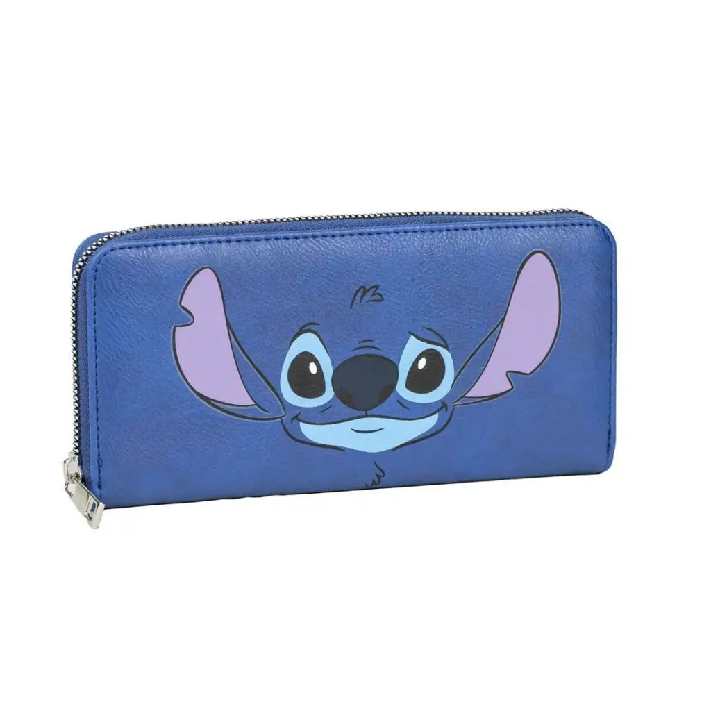 Cartera Mujer Stitch Azul - Ropa