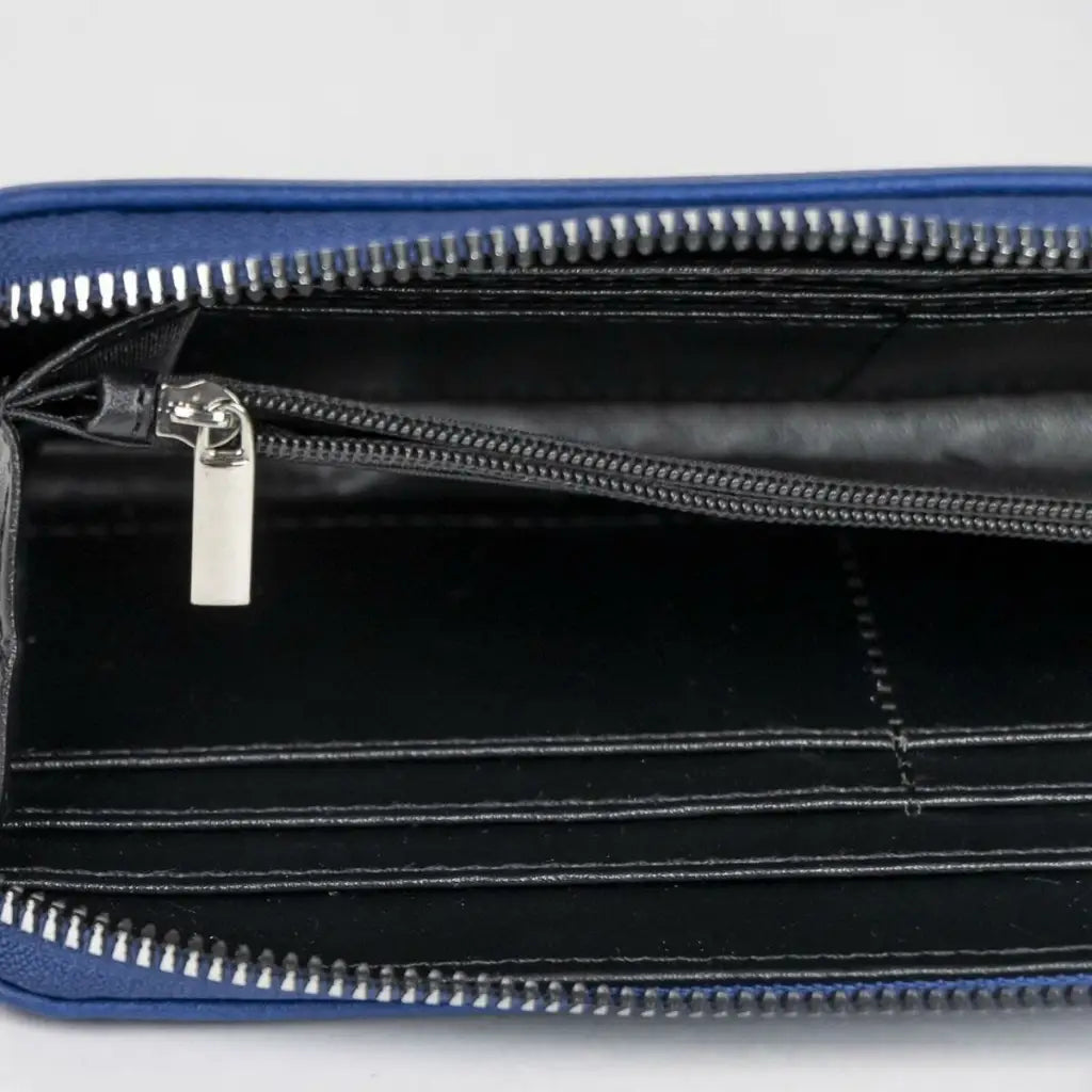 Cartera Mujer Stitch Azul - Ropa