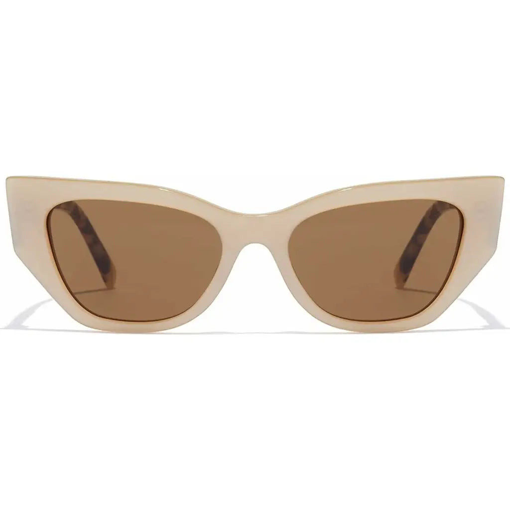 Gafas de Sol Unisex Hawkers Manhattan Ø 50 mm Crema Habana