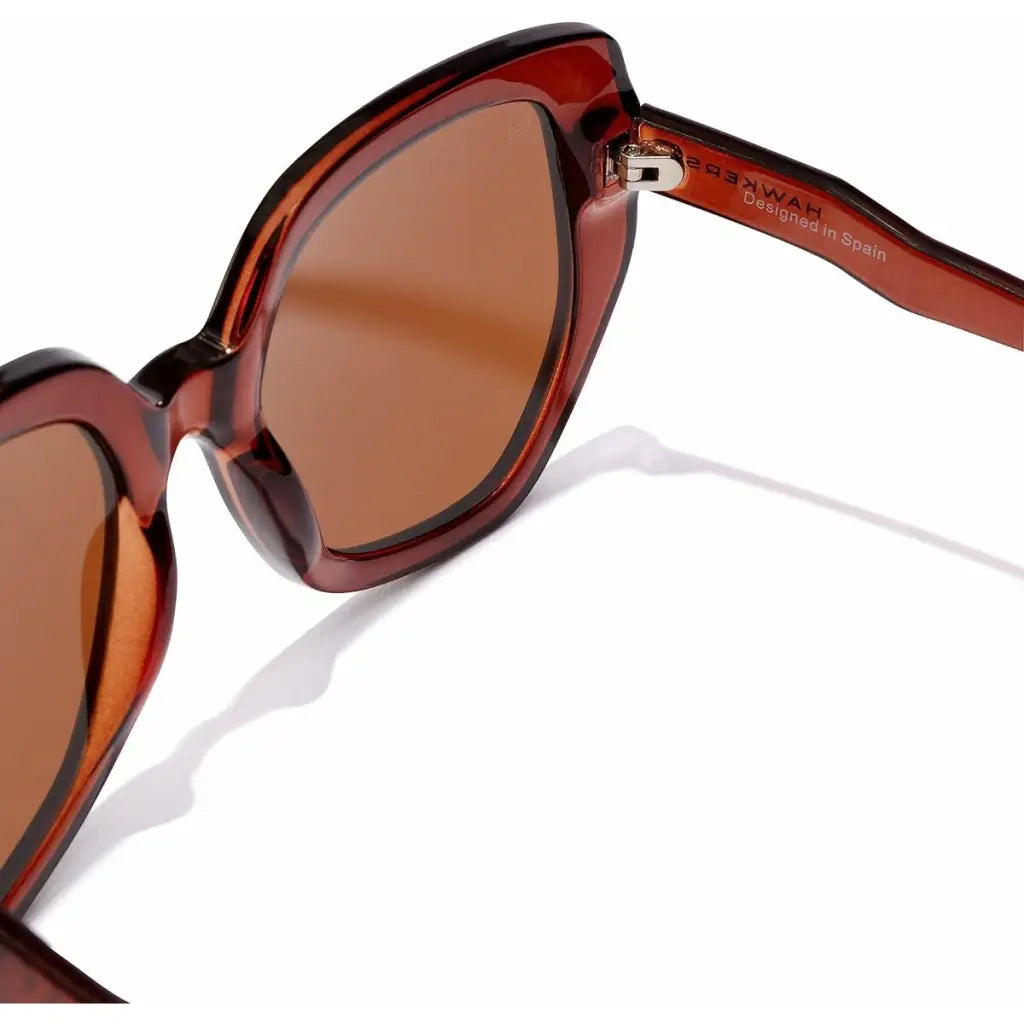 Gafas de Sol Unisex Hawkers Mia Marrón Ø 53 mm - Joyería