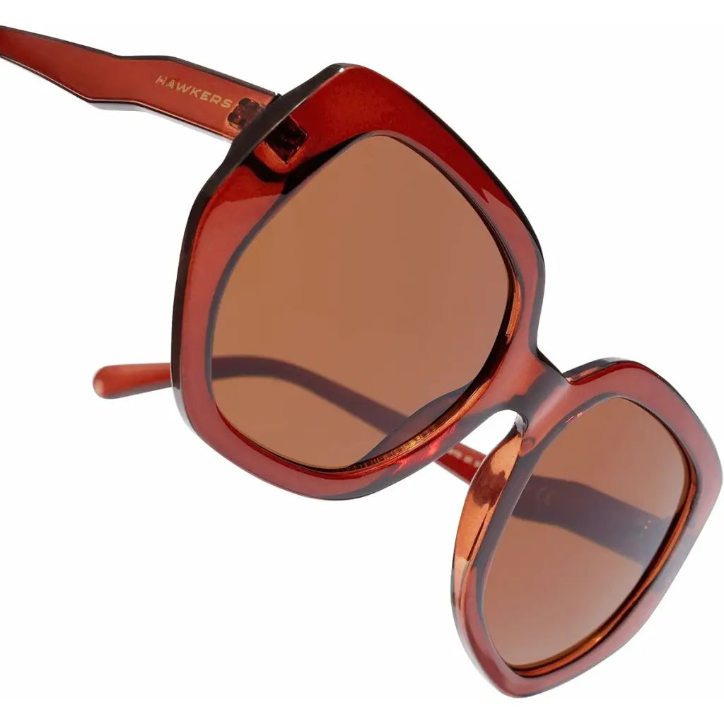 Gafas de Sol Unisex Hawkers Mia Marrón Ø 53 mm - Joyería