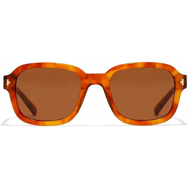 Gafas de Sol Unisex Hawkers Twist Marrón Ø 49 mm