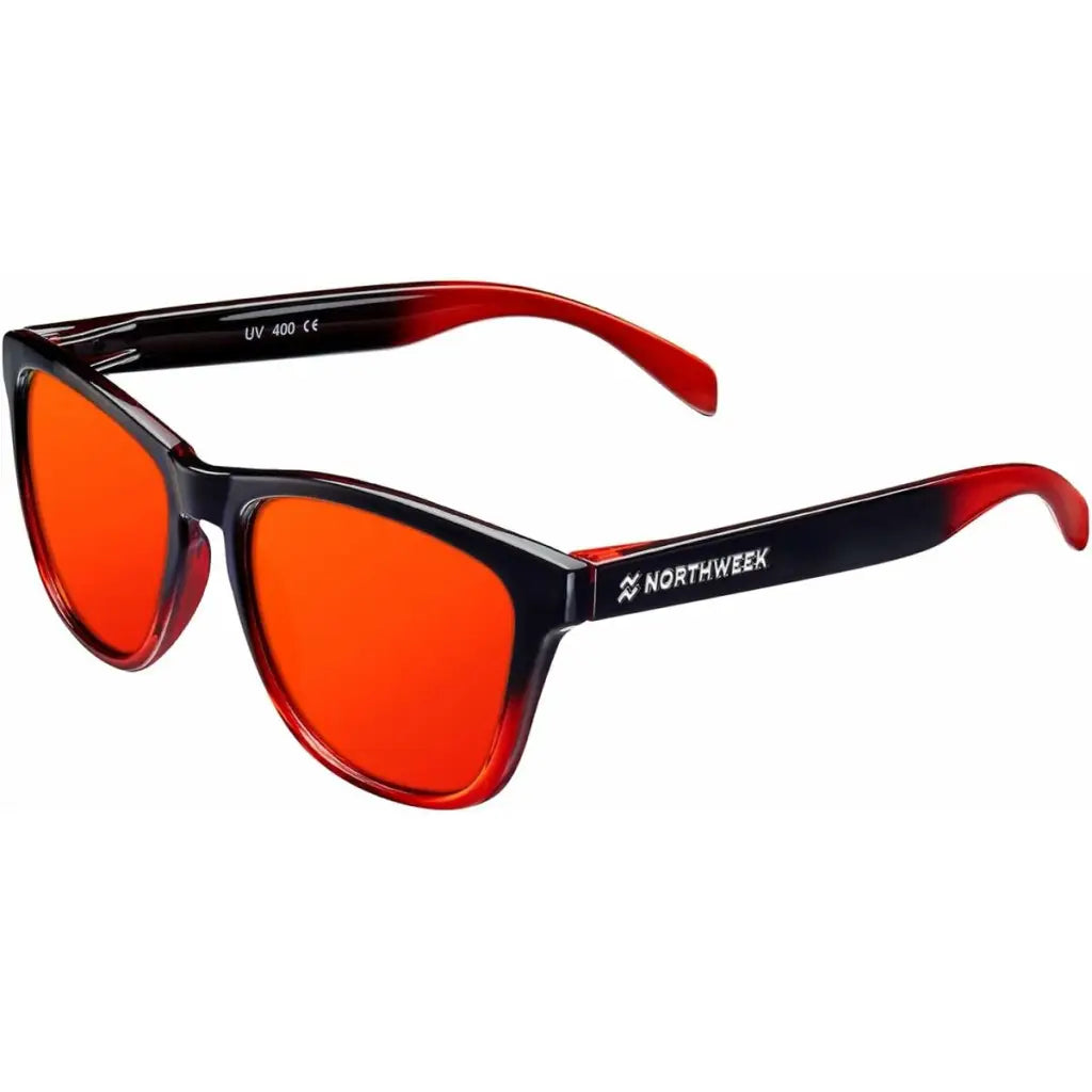 Gafas de Sol Unisex Northweek Gradiant Ø 47 mm Negro Rojo